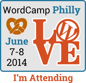 WordCamp Philly Attendee Badge