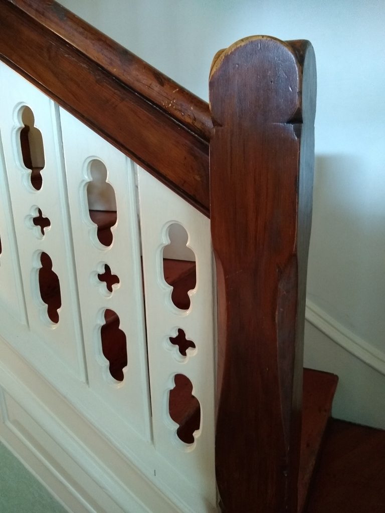 this old house railing