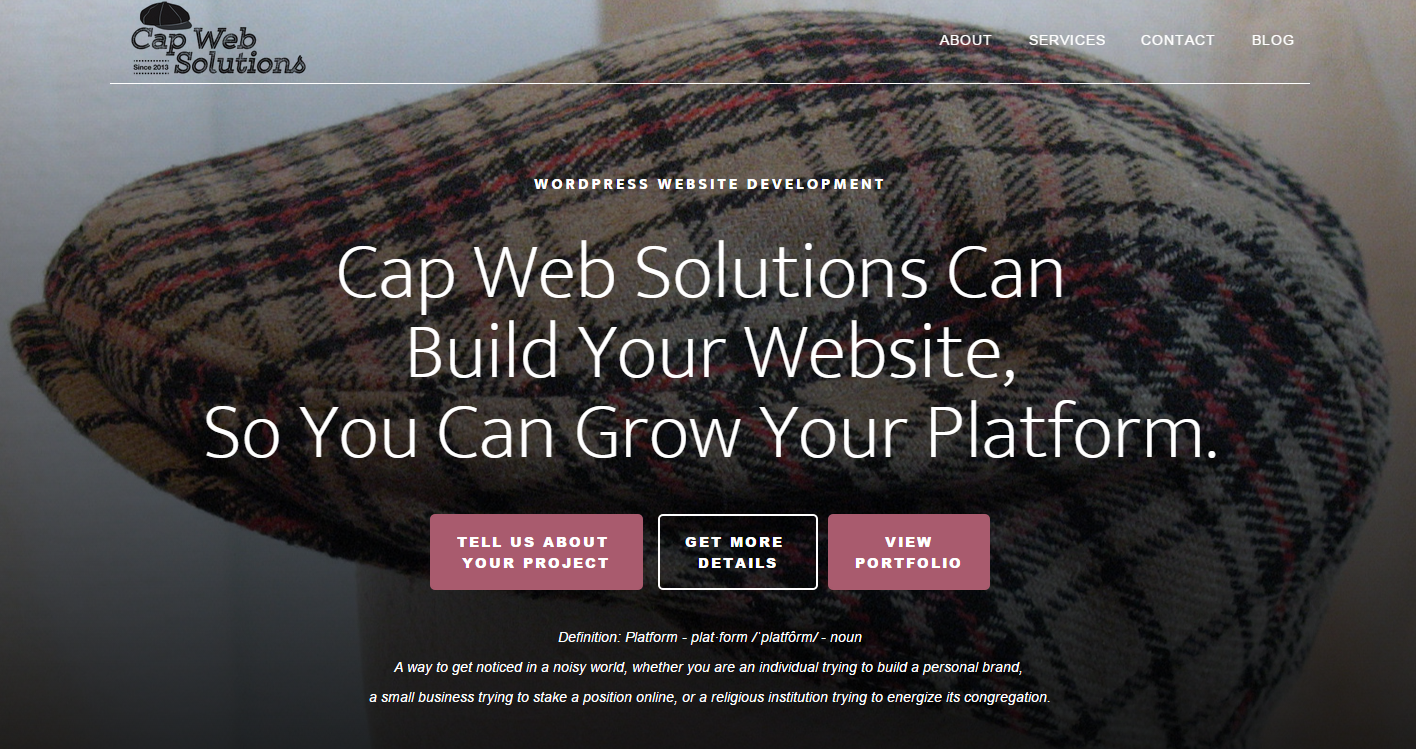 Cap Web Solutions Screenshot
